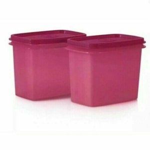 NEW Tupperware Shelf Saver Containers in Purplicious - set of 2